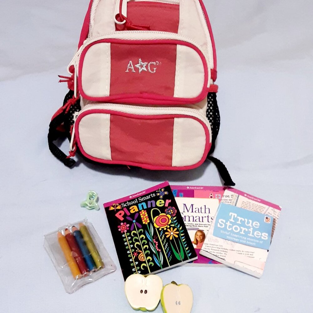 American Girl Doll Just Like You School Backpack Planner Math SmartsTrue Stories